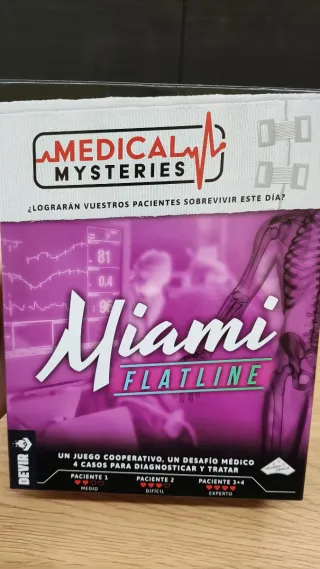 Medical Mysteries Miami Flatline Juego Cooperativo