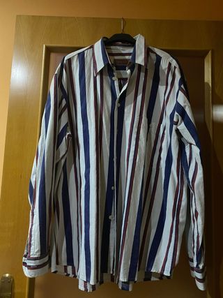 Camisa de rayas manga larga