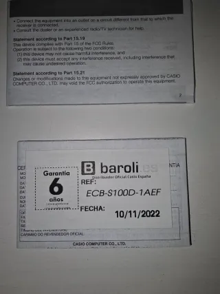 Casio Edifice ECB-S1000D-1AEF Reloj Solar