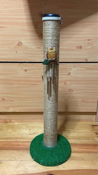 Rascador artesanal para gatos