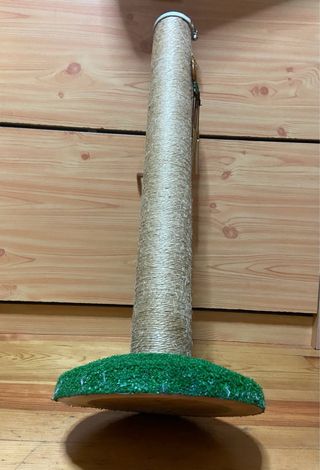 Rascador artesanal para gatos