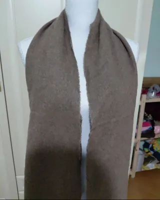 Sciarpa Gattinoni vintage beige scuro