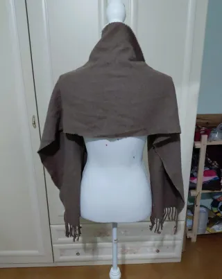 Sciarpa Gattinoni vintage beige scuro