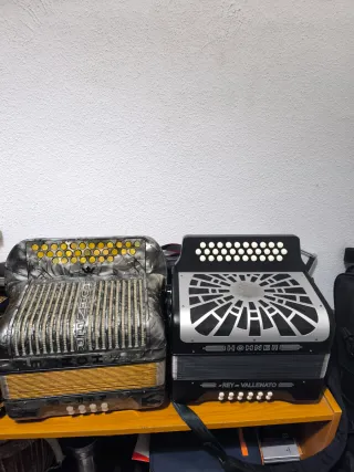Acordeón Hohner Rey Vallenato 5 Letras