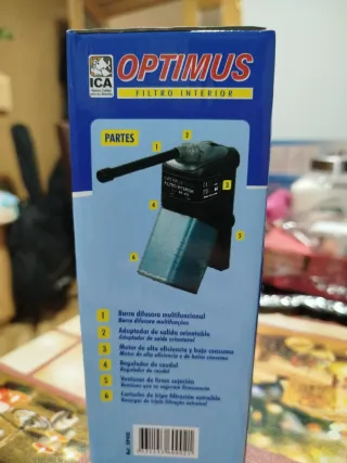 Filtro interno acuario OPTIMUS 400