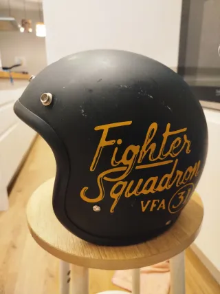 Casco Moto Gato Félix Edición Limitada Talla M