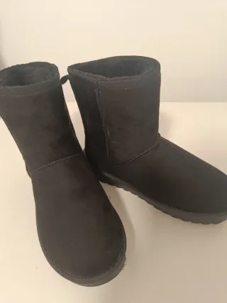 Botas negras de invierno