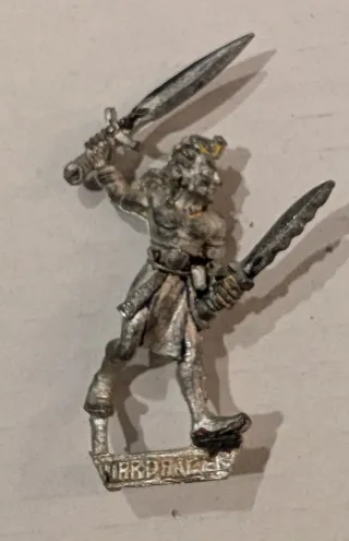 Wardancer Elfos Bosque Warhammer 1995 Plomo