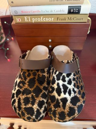 Zuecos Animal Print Sommers