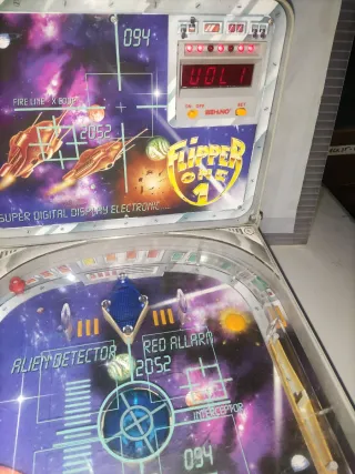 Pinball Flipper Uno Vintage