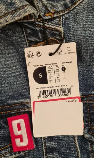 Cazadora Desigual vaquera con parches