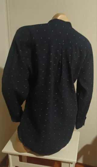 Camisa de vestir hombre azul