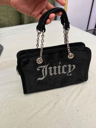 Bolso Juicy Couture Negro con Brillantes