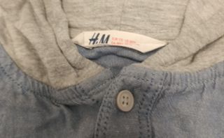 Camisa Vaquera Capucha T. S / 170cm (Niño/Hombre)