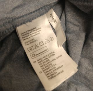 Camisa Vaquera Capucha T. S / 170cm (Niño/Hombre)