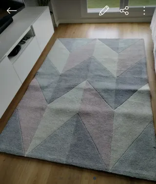 Alfombra estilo nórdica tonos nudes