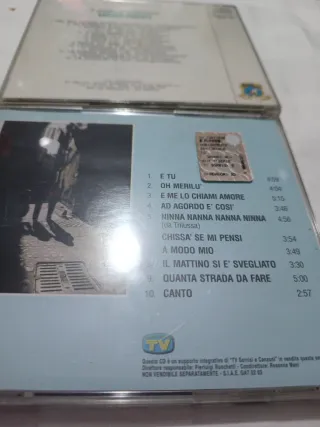 CD Claudio Baglioni E tu... Domenico Modugno