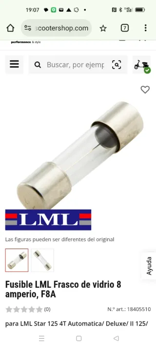 Vespa LML 125cc Pack Recambios