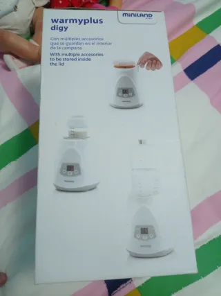 Calienta biberones Miniland warmyplus digy