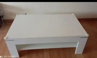 Mesa de centro blanca