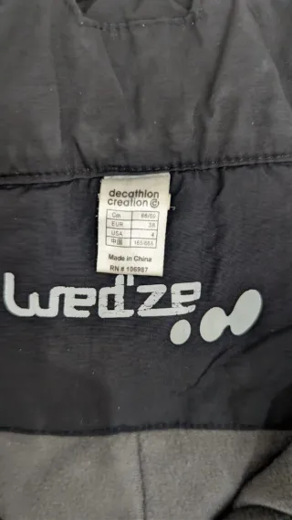 Conjunto Nieve Mujer Wedze Talla S