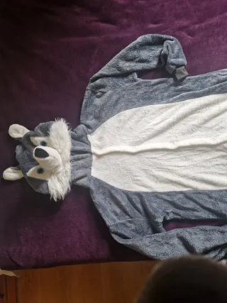 Pijama Lobo Adulto Niño Talla M