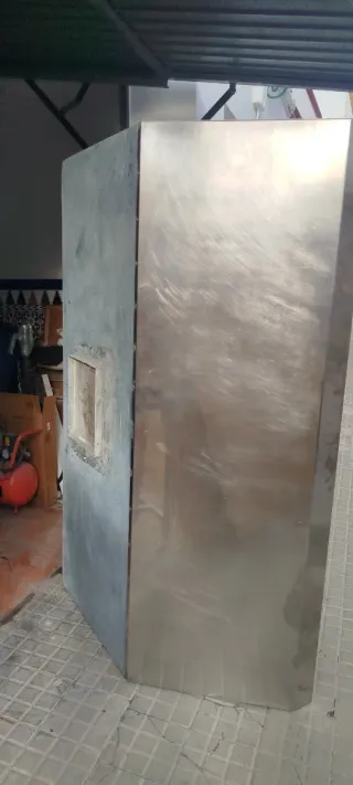 Campana extractora industrial acero inoxidable