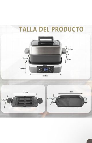 Olla Multifunción 8 en 1 4.25L