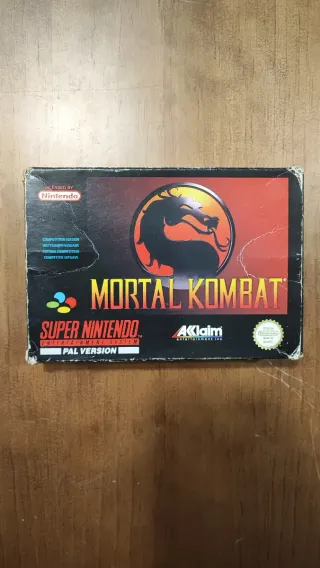 Mortal Kombat SNES PAL Version