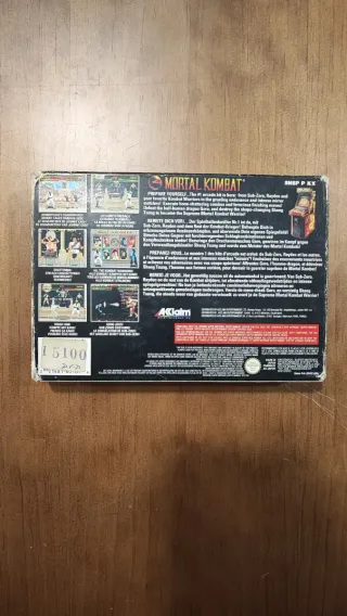 Mortal Kombat SNES PAL Version