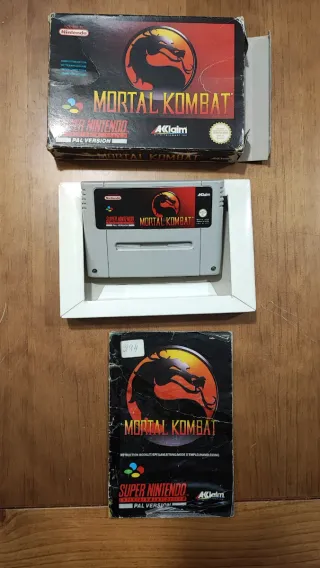 Mortal Kombat SNES PAL Version