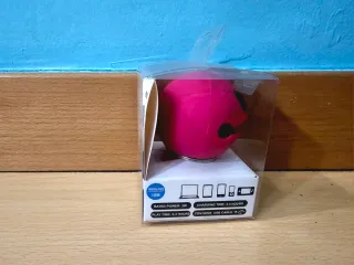 Altavoz Bluetooth Emoji Rosa