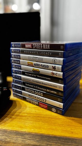 PS4 Slim 1TB + 2 Mandos + 11 Juegos