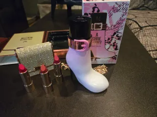 Pack Pintalabios 3 tonos y Perfume A Shoe Story