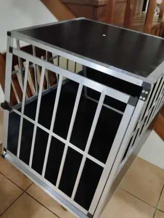 Jaula transportín para perro