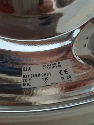 Plafoniera per controsoffitto