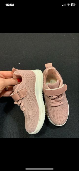 Scarpe sportive bimba rosa n. 25