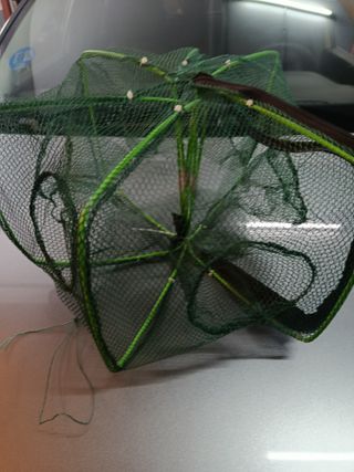 Red de pesca plegable varios orificios