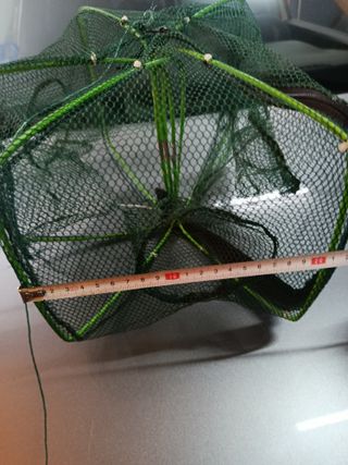 Red de pesca plegable varios orificios