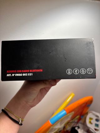 Altavoz Bluetooth 4F Negro