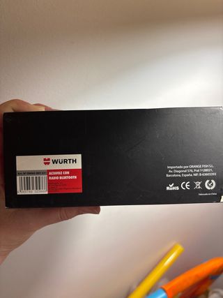 Altavoz Bluetooth 4F Negro