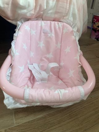 Hamaca de juguete La Nina estrellas rosas