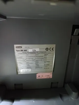 Deshumidificador Delonghi DE 220