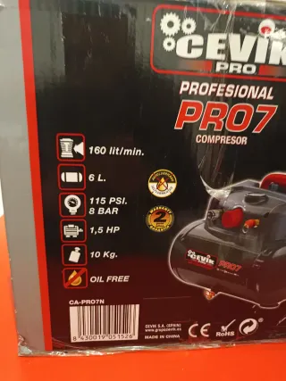 Compresor de Aire Cevik PRO7 Profesional