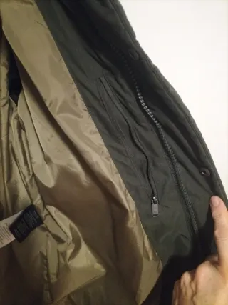 Abrigo Dockers verde Talla M (pero es más L)