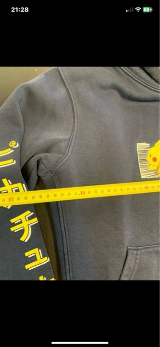 Felpa Pokemon XXS 13/14 anni