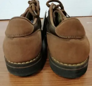 Scarpe da golf vintage Fortyniner pelle camoscio