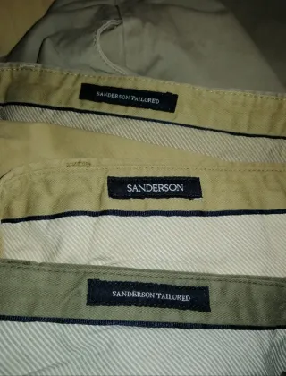 3 Pantalones Hackett