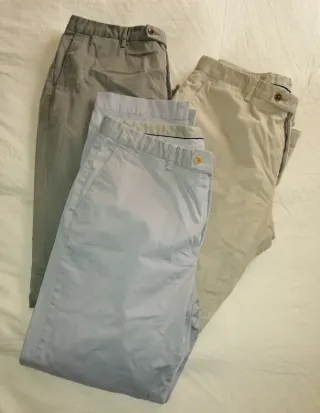 3 Pantalones Hackett