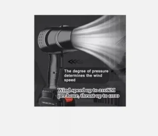 Soffiatore 48V con 2 batterie e valigetta